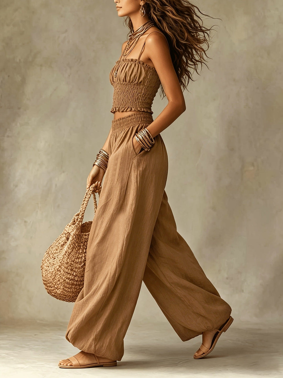 Vale | Smocked Two-Piece Set