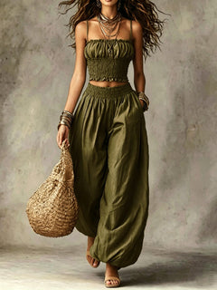 Vale | Smocked Two-Piece Set