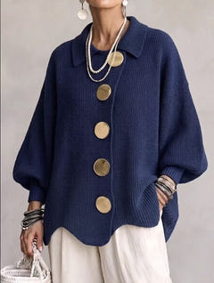 Lara | Oversized Ribbed Cardigan