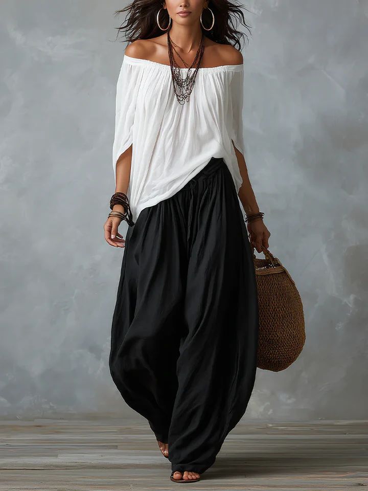 Lily | Off-Shoulder Two-Piece Set