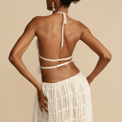 Queenie | Halter Top and Skirt Set