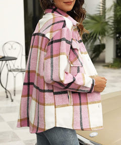 Aine | Cosy Plaid Shacket