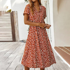 Renate | Graceful Floral Dress