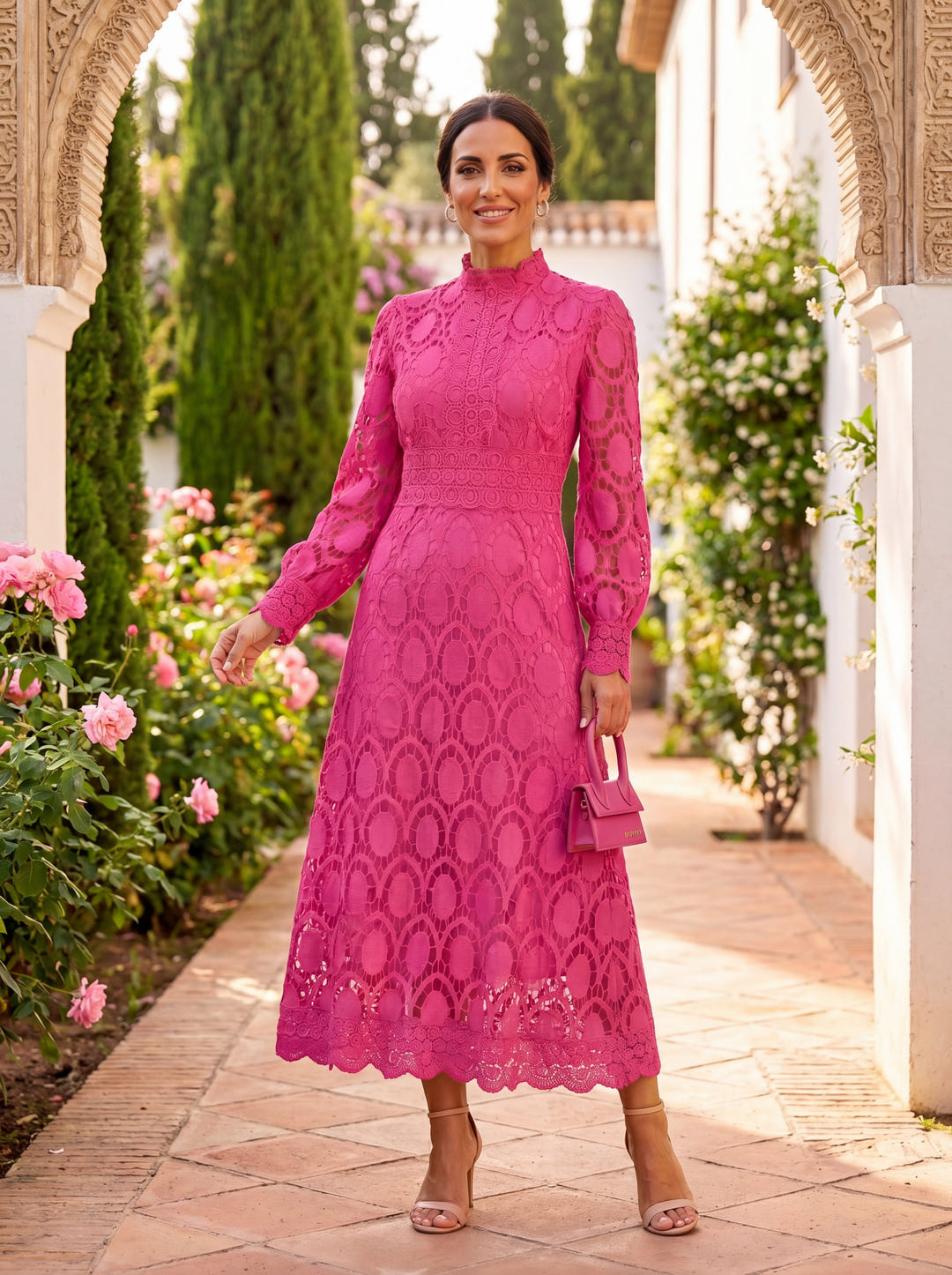 Georgene | Silk Occasion Dress