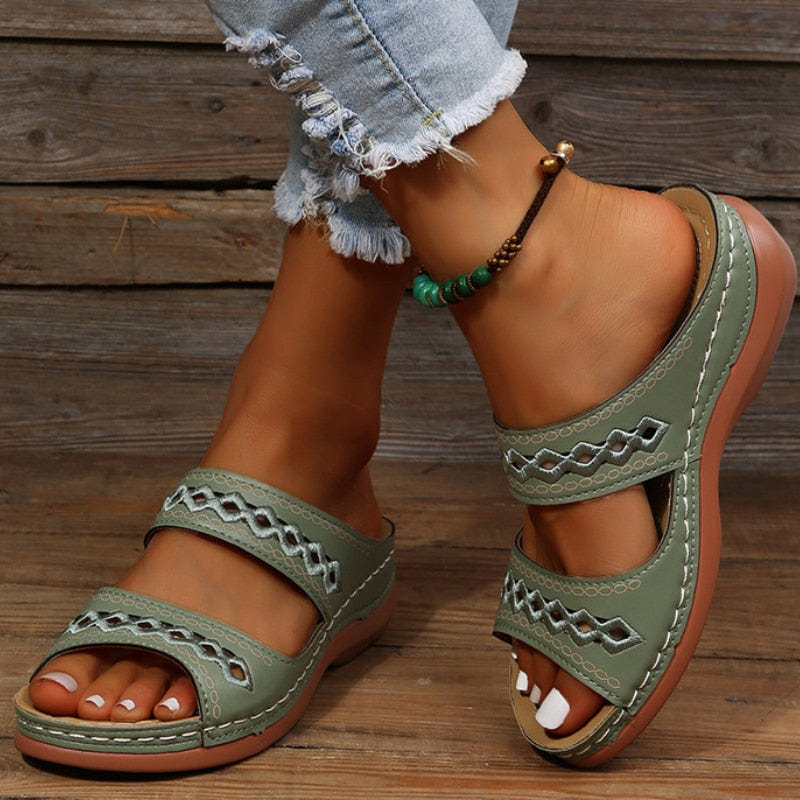 Lorna | Cushioned Orthopaedic Sandals