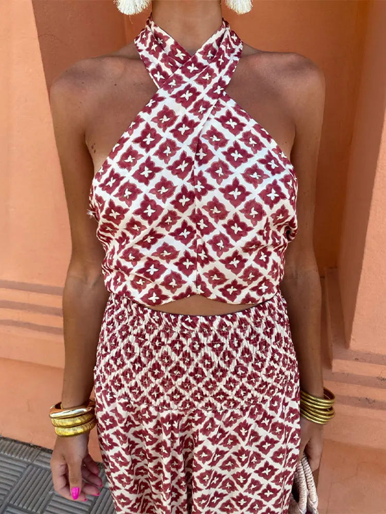 Uisdean | Off-Shoulder Ruffle Set