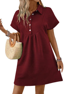 Shona | Chic Collared Batwing Midi