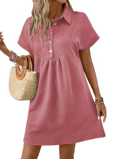 Shona | Chic Collared Batwing Midi