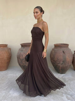 Zena | Silk Tulle Gown