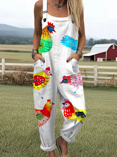 Marlow | Relaxed Cotton Dungarees