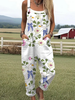 Nerida | Lightweight Cotton Dungarees