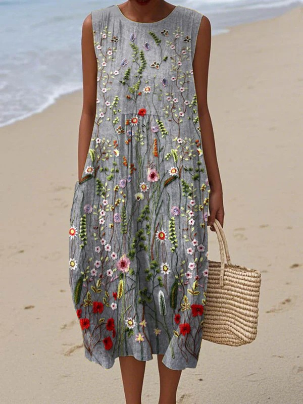 Kerri | Wildflower Midi Dress