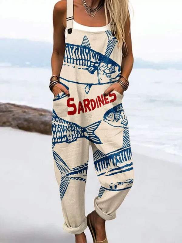 Trilby | Relaxed Cotton Jumpsuit