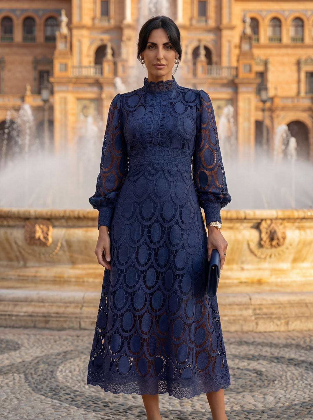 Georgene | Silk Occasion Dress