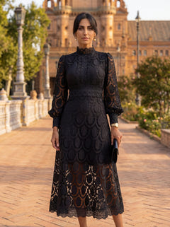 Georgene | Silk Occasion Dress