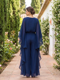 Myrna | Fluid Crêpe Two-Piece Set