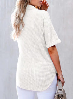 Bethan | Waffle Knit Shirts