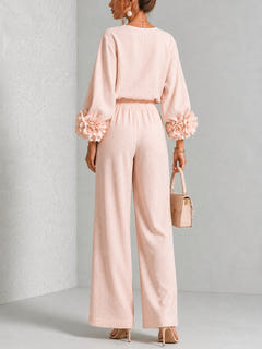 Sharni | Floral Cuff Two-Piece Set