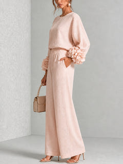 Sharni | Floral Cuff Two-Piece Set