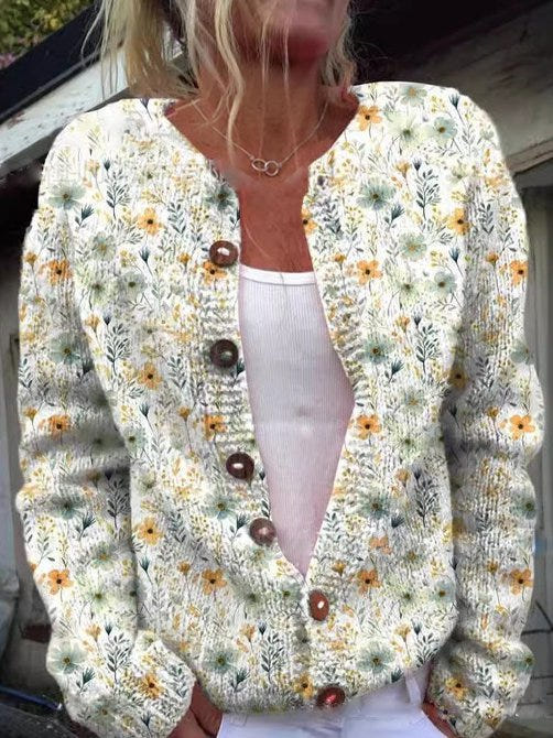 Morag | Luxe Floral Cardigan