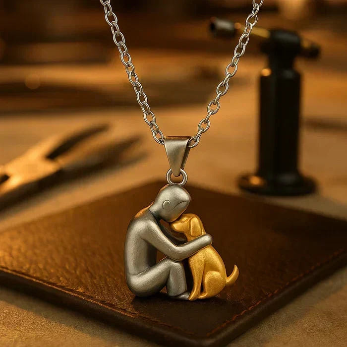 Lydia | Two-Tone Pendant Necklace