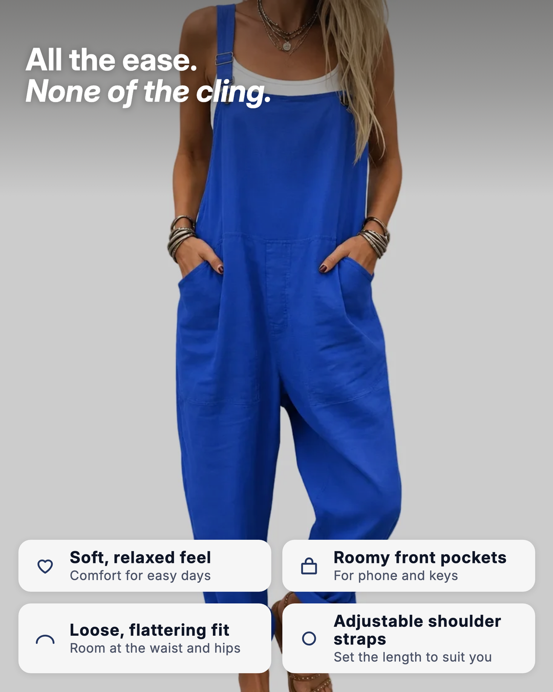 Amara | Relaxed Soft Jumpsuit benefits