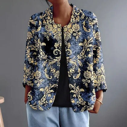 Izzie | Ornate Open-Front Jacket