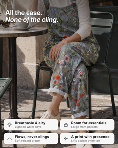 Arddun | Printed Overalls Relaxed benefits