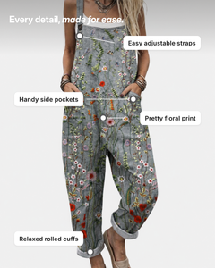 Arddun | Printed Overalls Relaxed details