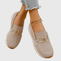 Jolanta | Loafer Sneaker Gold Horsebit