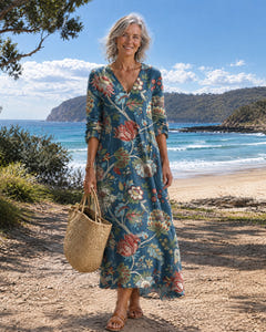 Sunny in Blue Chintz on Bruny Island