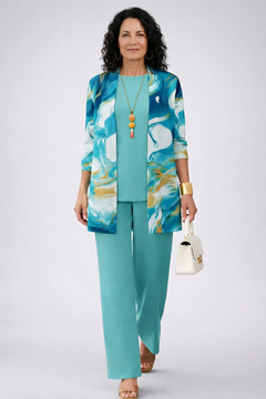 Richelle | Marble Print 3-Piece Set