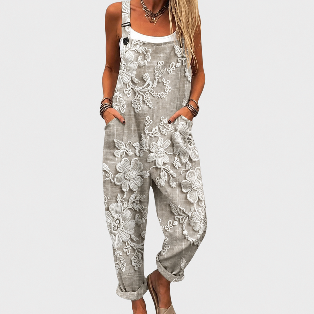Zofia | Printed Wide-Leg Jumpsuit