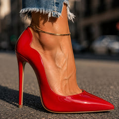 Urania | Scalloped Stilettos