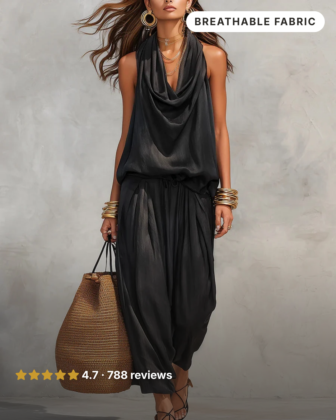 Benedicta | Flowing Two-Piece Set