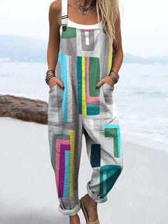 Elly | Lightweight Cotton Dungarees