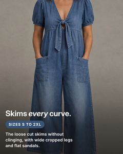 Birdie | Tie-Front Wide-Leg Jumpsuit fit and sizes