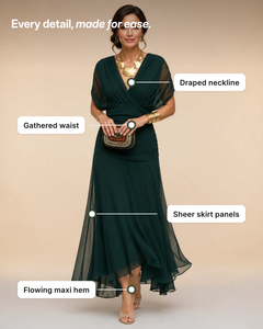 Bronte | Flowing Maxi Dress details