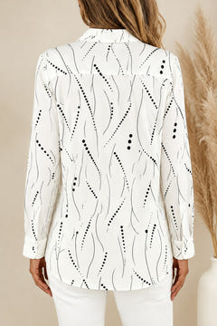 Jo blouse, back view