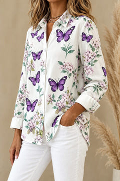 Primrose blouse, three-quarter view