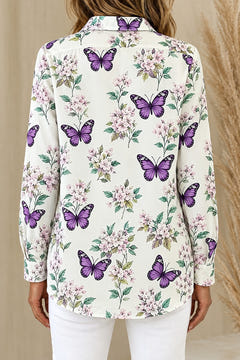 Primrose blouse, back view