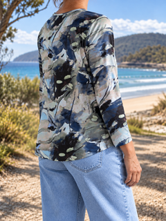 Primrose blouse, side-back view