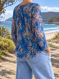 Ariadne blouse, side-back view