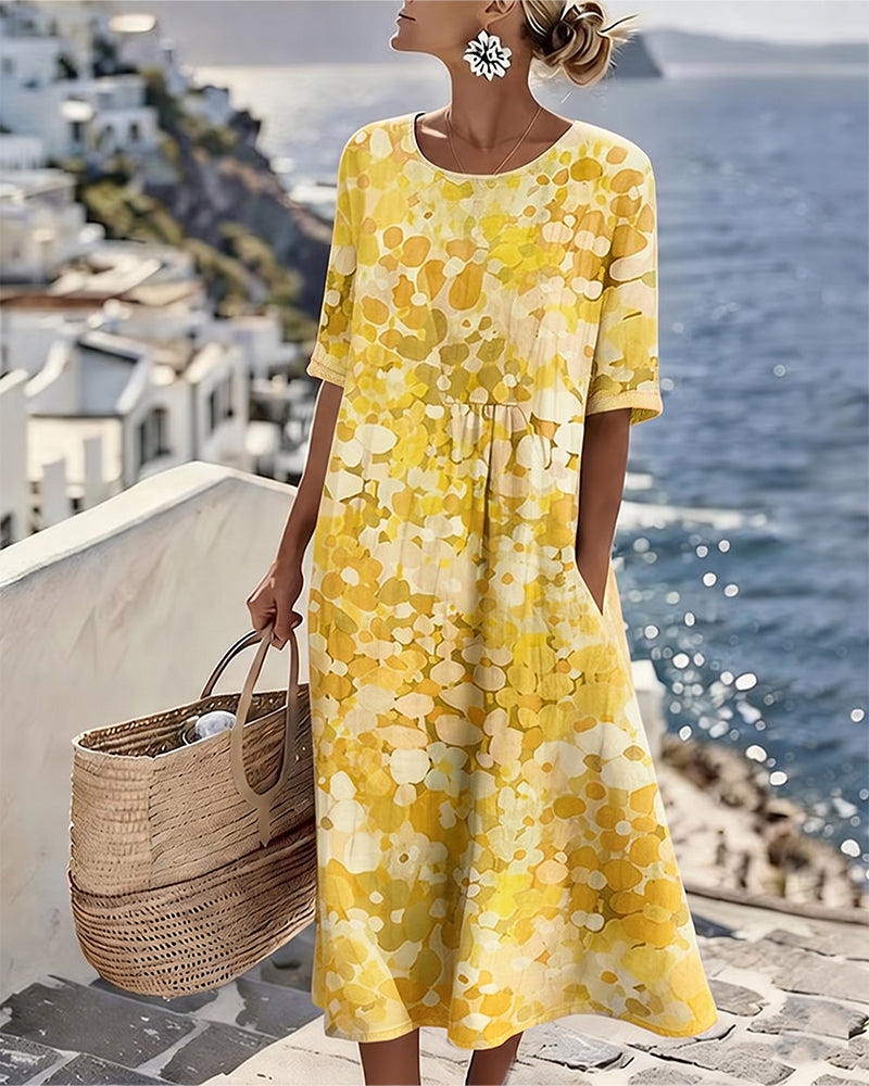 Riona | Charming Floral Dress