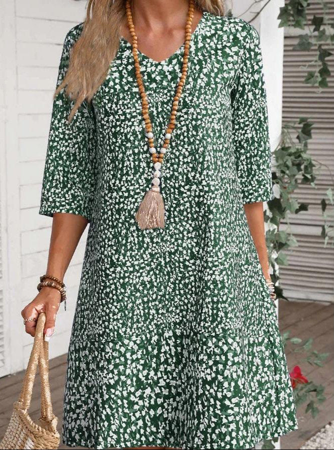 Glynis | Boho Bloom Dress