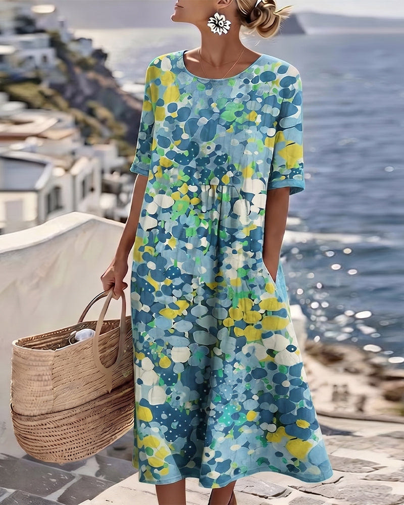 Riona | Charming Floral Dress