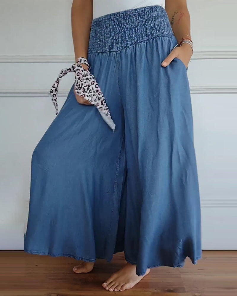 Delilah | High-Waist Wide-Leg Trousers