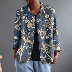 Kylee | Botanical Print Jacket