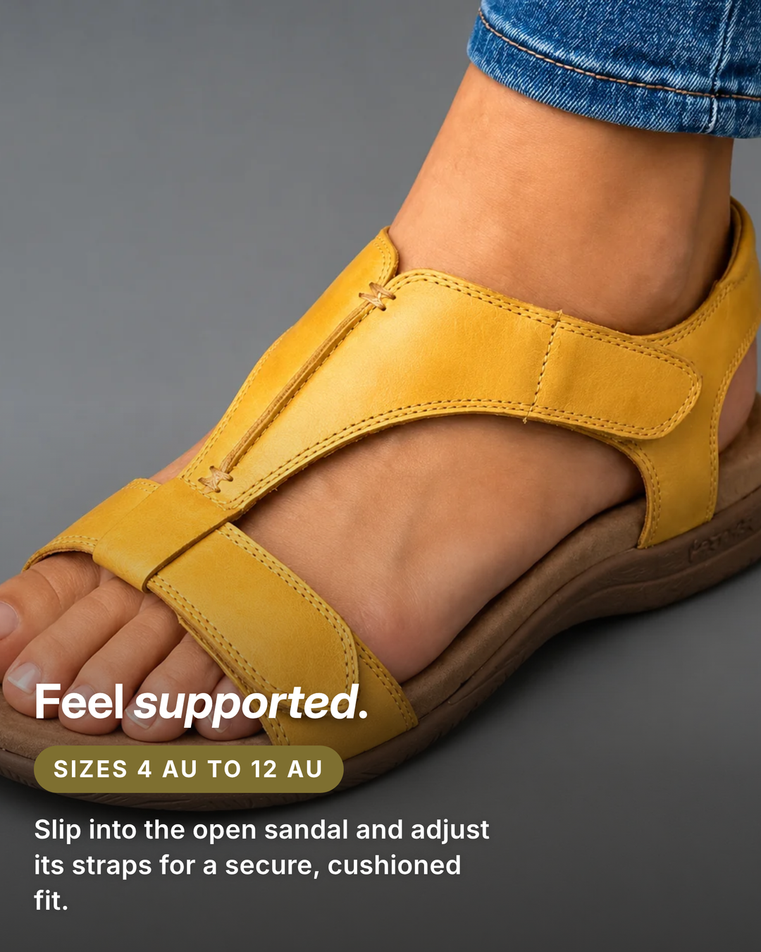 Cleta | Ergonomic Comfort Sandals fit and sizes