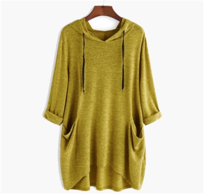 Orla | Elegant Draped Sweatshirt